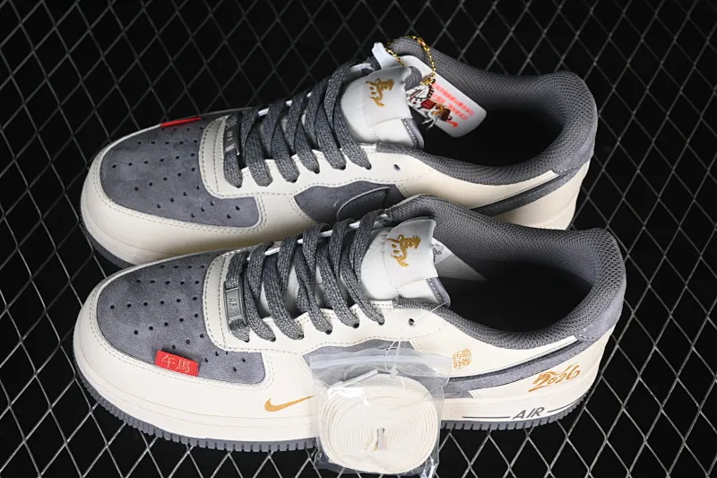 All Categories Nk Air Force 1 Air Force Series Nk Air Force 1 Low Air Force Low Nike Air Force 1'07 Low Beige Gray Air Force One Low Casual Shoes HT5088-615